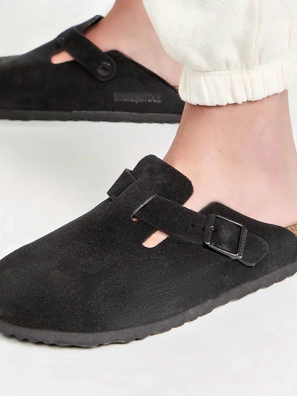 Birkenstock Boston Soft Footbed Clog Soft Footbed Clogs Black EU 36